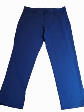 Rhone Chino Pants Men 31 Blue Commuter Slim Fit Performance Golf Stretch Comfort